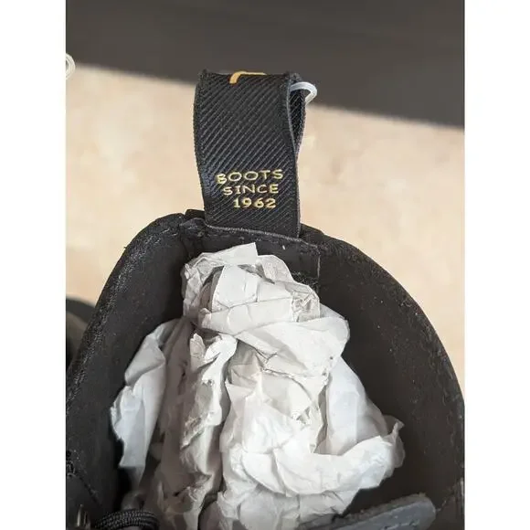 Sorel Hi-Line Lace Waterproof Boots Women’s Size 6 Black Waterproof New With Box - Picture 9 of 10